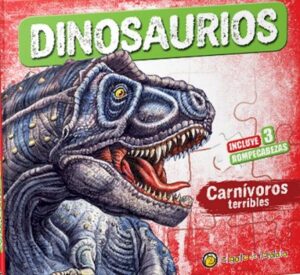 23658-ROMPECABEZAS DINOSAURIOS CARNIVOROS TERRIBLES