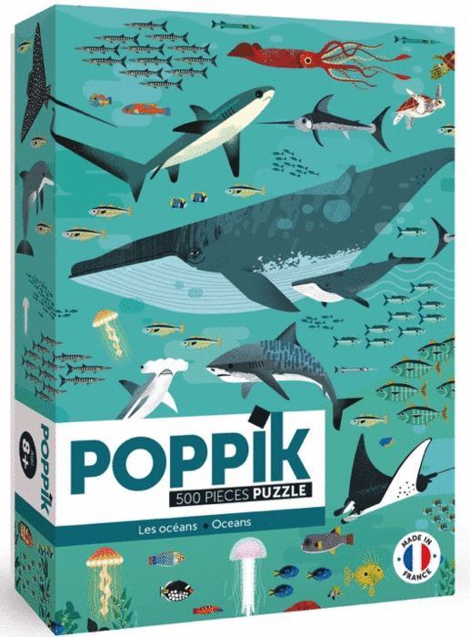 27338-PUZZLE POPPIK OCEANOS 500 PIEZAS