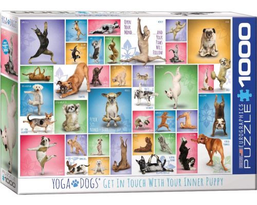 22143-YOGA DOGS / PUZZLE 1000 PIEZAS