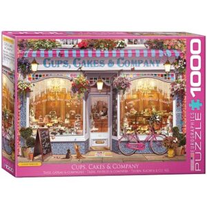 20140-TAZAS, PASTELES Y COMPAÑIA / PUZZLE 1000 PIEZAS