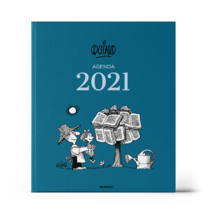 14737-AGENDA QUINO 2021 AZUL OSCURO ENCUADERNADA