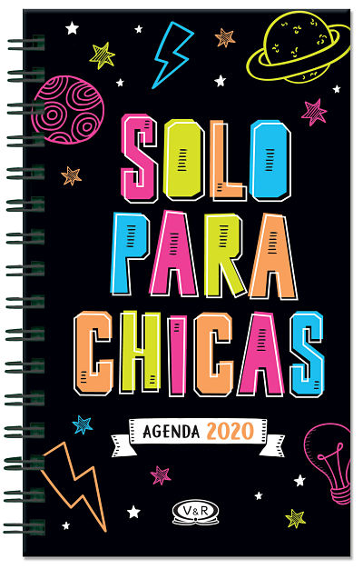 5203-AGENDA SOLO PARA CHICAS 2020 LETRAS