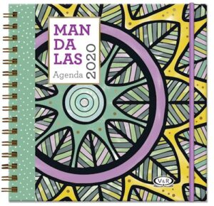 5190-AGENDA MANDALAS 2020 LILA ANILLADA