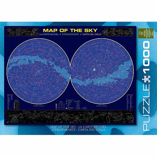 32532-CARTA DEL CIELO : PUZZLE 1000 PIEZAS