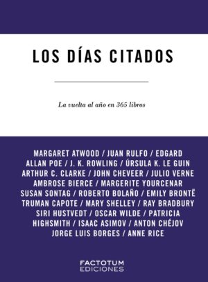 37522-DIAS CITADOS, LOS / LA VUELTA AL AÑO EN 365 LIBROS