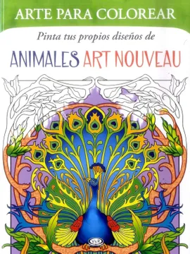 39478-ARTE PARA COLOREAR / ANIMALES ART NOUVEA