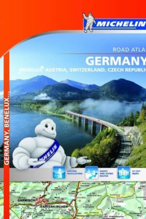 22703-ROAD ATLAS GERMANY / BENELUX SWITZERLAND CZECH REPUBLIC