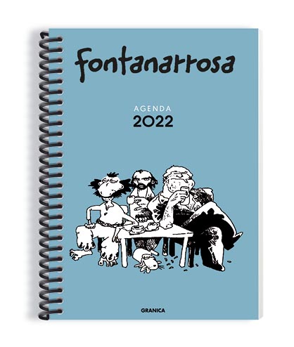 27702-AGENDA FONTANARROSA 2022 AZUL CLARO