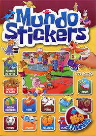 16094-MUNDO STICKERS TAPA AMARILLA