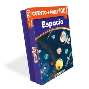 35891-ESPACIO / CUENTO + PUZZLE 100 PIEZAS