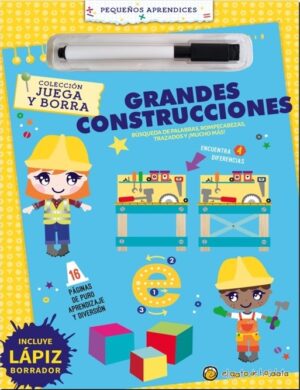 45466-GRANDES CONSTRUCCIONES (JUEGA Y BORRA)