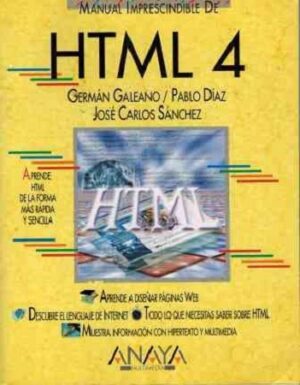 46721-HTML 4: MANUAL IMPRESCINDIBLE