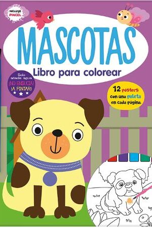 47313-MASCOTAS LIBRO PARA COLOREAR