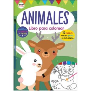 47315-ANIMALES LIBRO PARA COLOREAR
