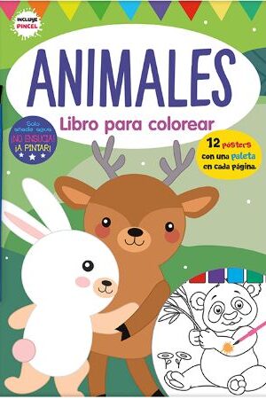 47315-ANIMALES LIBRO PARA COLOREAR