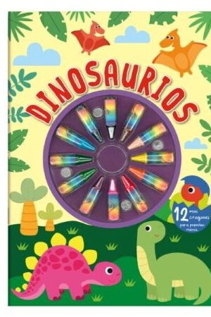 47288-DINOSAURIOS / 12 MINI CRAYONES