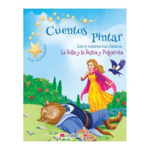 48662-CUENTOS PARA PINTAR : PULGARCITA Y LA BELLA Y LA BESTIA