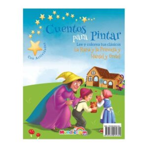 48645-CUENTOS PARA PINTAR : LA RANA Y LA PRINCESA Y HANSEL Y GRETEL