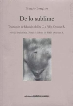 50883-DE LO SUBLIME