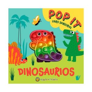 49873-POP IT LIBRO SENSORIAL DINOSAURIOS