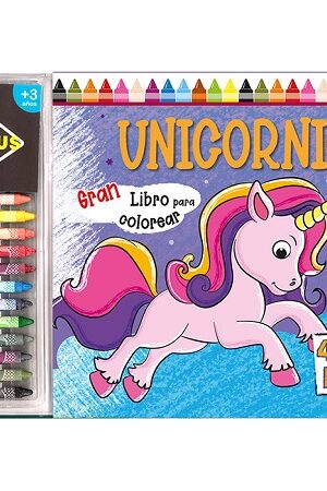 50756-UNICORNIOS - GRAN LIBRO PARA COLOREAR