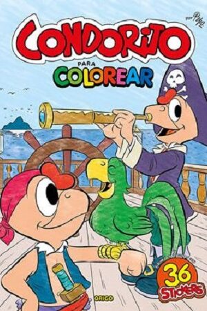 51357-CONDORITO : PIRATAS PARA COLOREAR