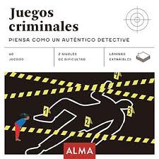 16055-JUEGOS CRIMINALES PIENSA COMO UN AUTENTICO DETECTIVE