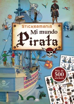 40588-STICKERMANIA / MI MUNDO PIRATA