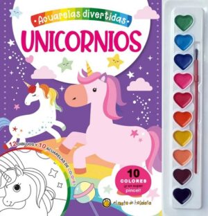 52723-UNICORNIOS (ACUARELAS)