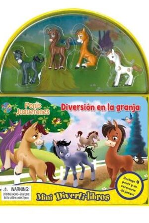 53923-PONIS JUGUETONES MINI DIVERTI-LIBROS