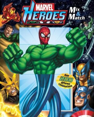 53188-MARVEL HEROES : COMBINA Y CREA