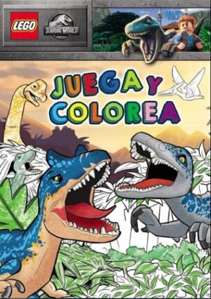 53841-JURASSIC WORLD LEGO : JUEGA Y COLOREA