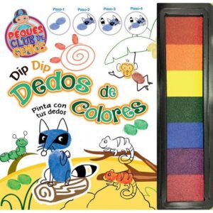 53452-DEDOS DE COLORES PINTA CON TUS DEDOS : PEQUES CLUB DE GENIOS