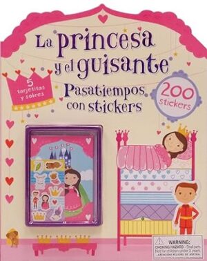 54423-LA PRINCESA Y EL GUISANTE : PASATIEMPOS CON STICKERS