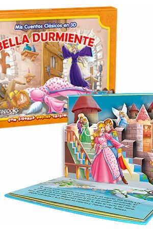 54619-MIS CUENTOS CLASICOS EN 3D - LA BELLA DURMIENTE (POP UP)