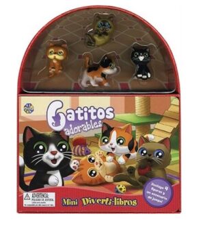 55878-GATITOS ADORABLES : MINI DIVERTI-LIBROS