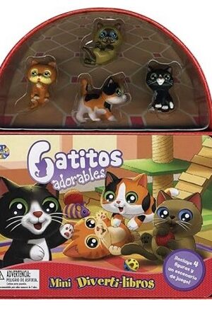 55878-GATITOS ADORABLES : MINI DIVERTI-LIBROS