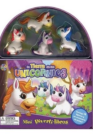 55879-LA TIERRA DE LOS UNICORNIOS : MINI DIVERTI-LIBROS