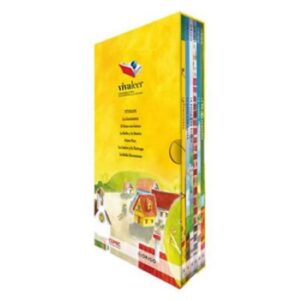 55445-PACK VIVA LEER / AMARILLO 6T. ESTUCHE