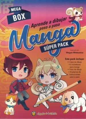 55621-MEGA BOX : APRENDE A DIBUJAR PASO A PASO MANGA