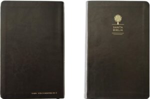 56523-SABTA BIBLIA : IMITACION PIEL, NEGRA