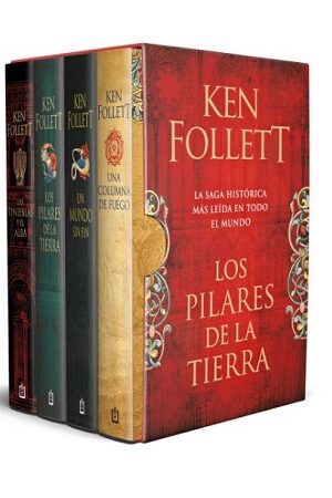 55405-ESTUCHE : SAGA LOS PILARES DE LA TIERRA