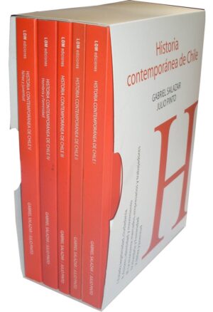 21465-HISTORIA CONTEMPORANEA DE CHILE : 5 TOMOS