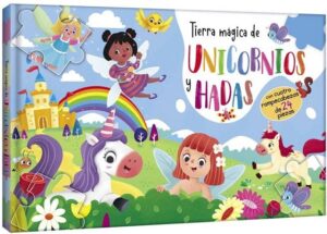 56405-TIERRA MAGICA DE UNICORNIOS Y HADAS ROMPECABEZAS