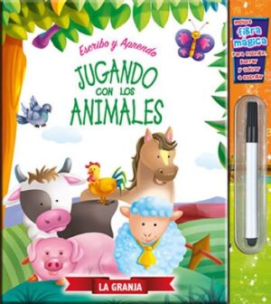 56978-ESCRIBO Y APRENDO JUGANDO CON LOS ANIMALES-LA GRANJA