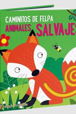 57116-CAMINITOS DE FELPA ANIMALES SALVAJES