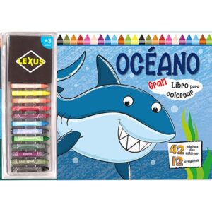 50758-OCEANO : GRAN LIBRO PARA COLOREAR