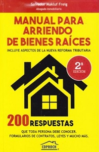 2363-MANUAL PARA ARRIENDO DE BIENES RAICES (SEGUNDA EDICION)