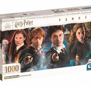 57965-PUZZLE 1000 PIEZAS PANORAMA HARRY POTTER