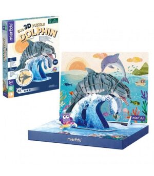 56234-PUZZLE ECO 3D DELFIN